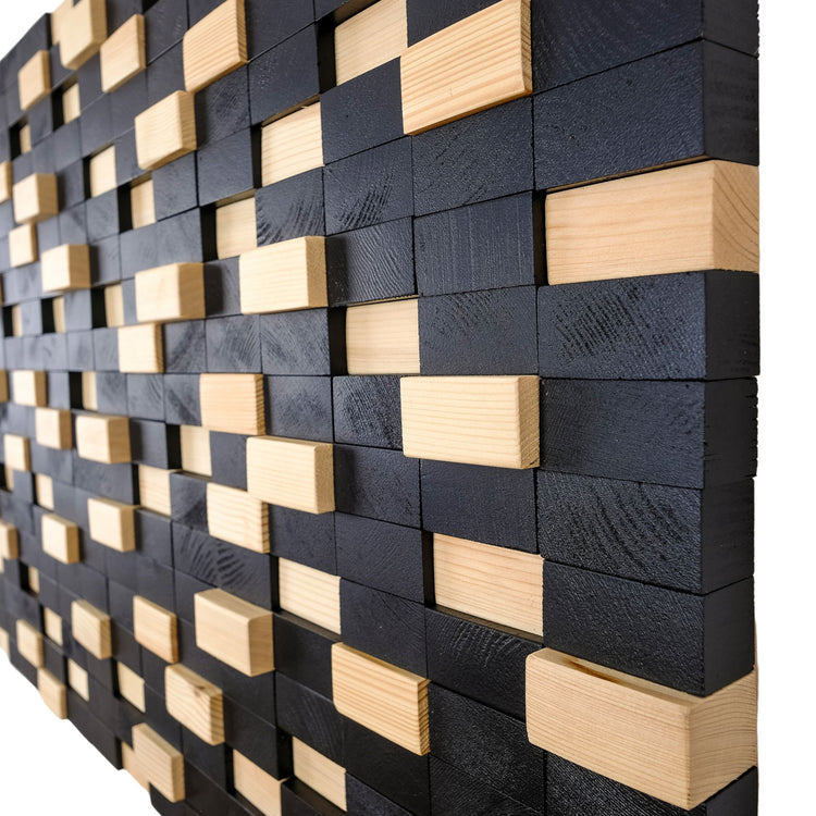 ・"Checkmate"・Premium Wood Handmade Wall Sculpture - Limited Edition | Artdesigna Glass Printing Wall Arts.