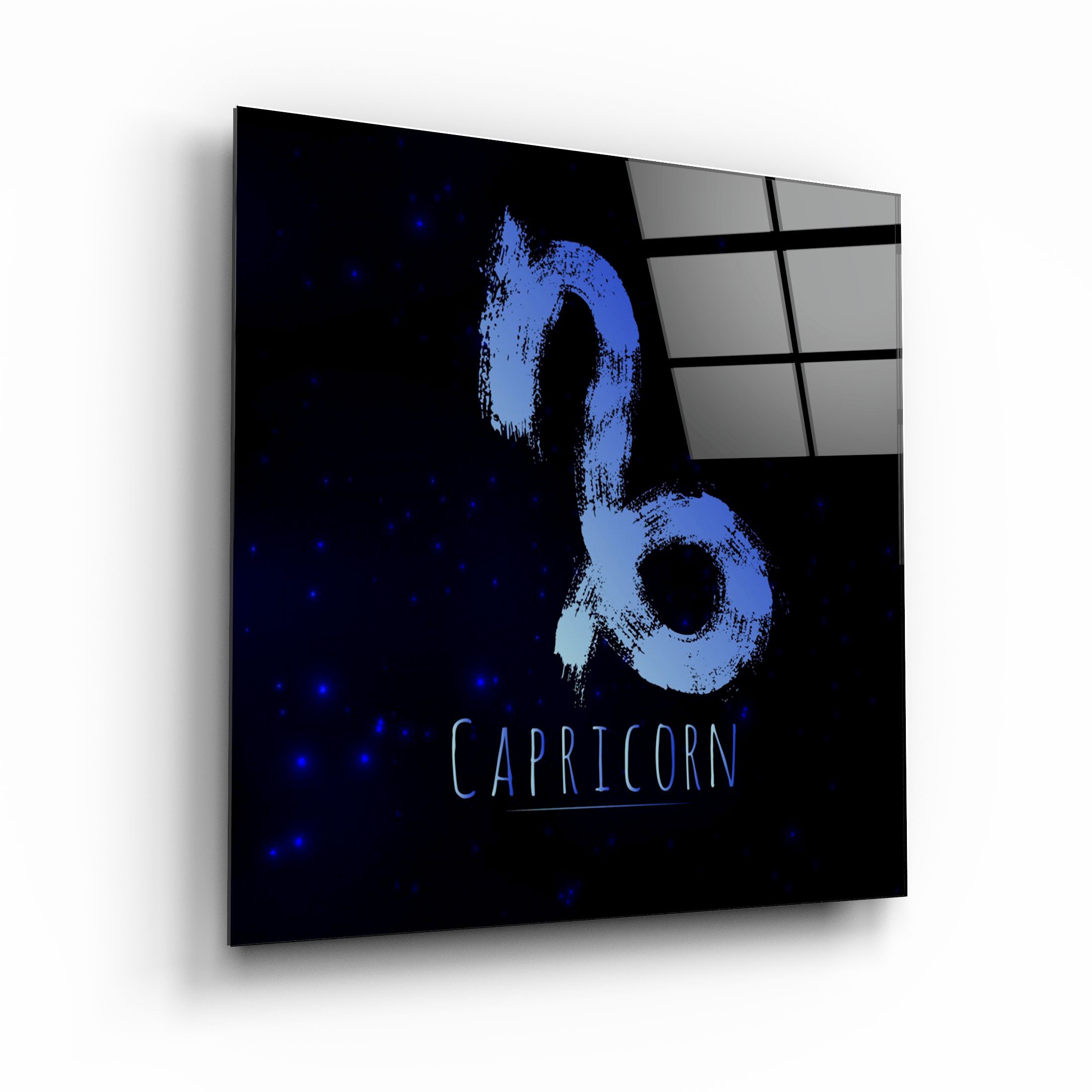 ."Zodiac V2 - Capricorn". Glass Wall Art | Artdesigna Glass Printing Wall Arts.