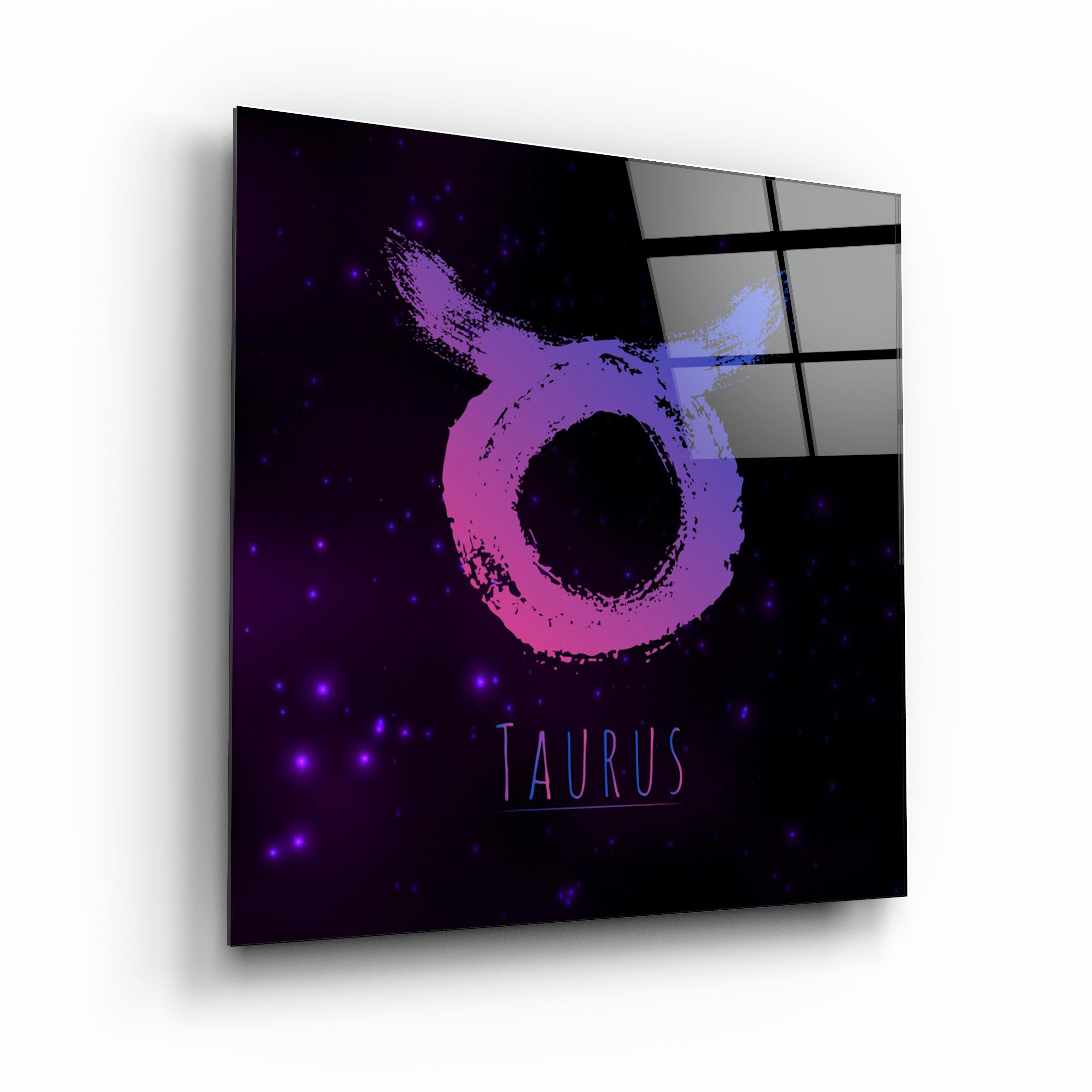 ."Zodiac V2 - Taurus". Glass Wall Art | Artdesigna Glass Printing Wall Arts.