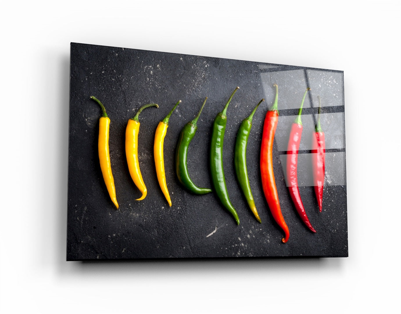 ・"Pepper"・Glass Wall Art | Artdesigna Glass Printing Wall Arts.