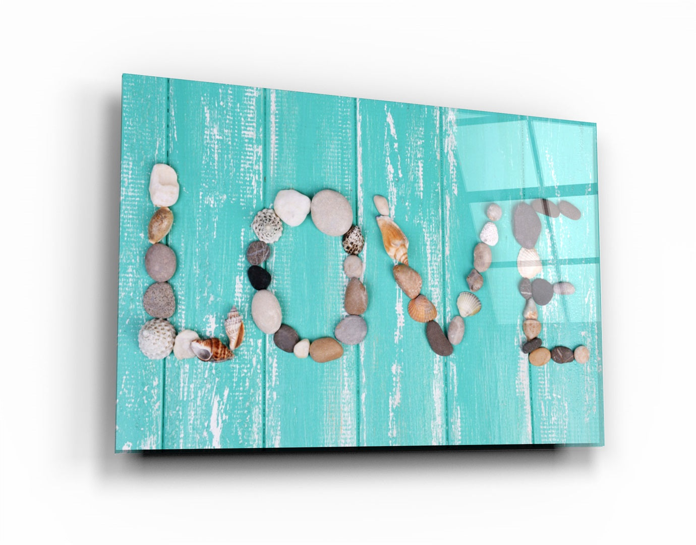 ・"Love"・Glass Wall Art | Artdesigna Glass Printing Wall Arts.