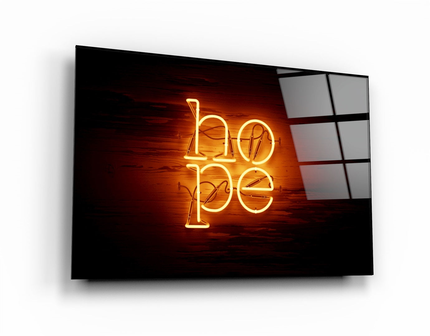 ・"Hope"・Glass Wall Art | Artdesigna Glass Printing Wall Arts.