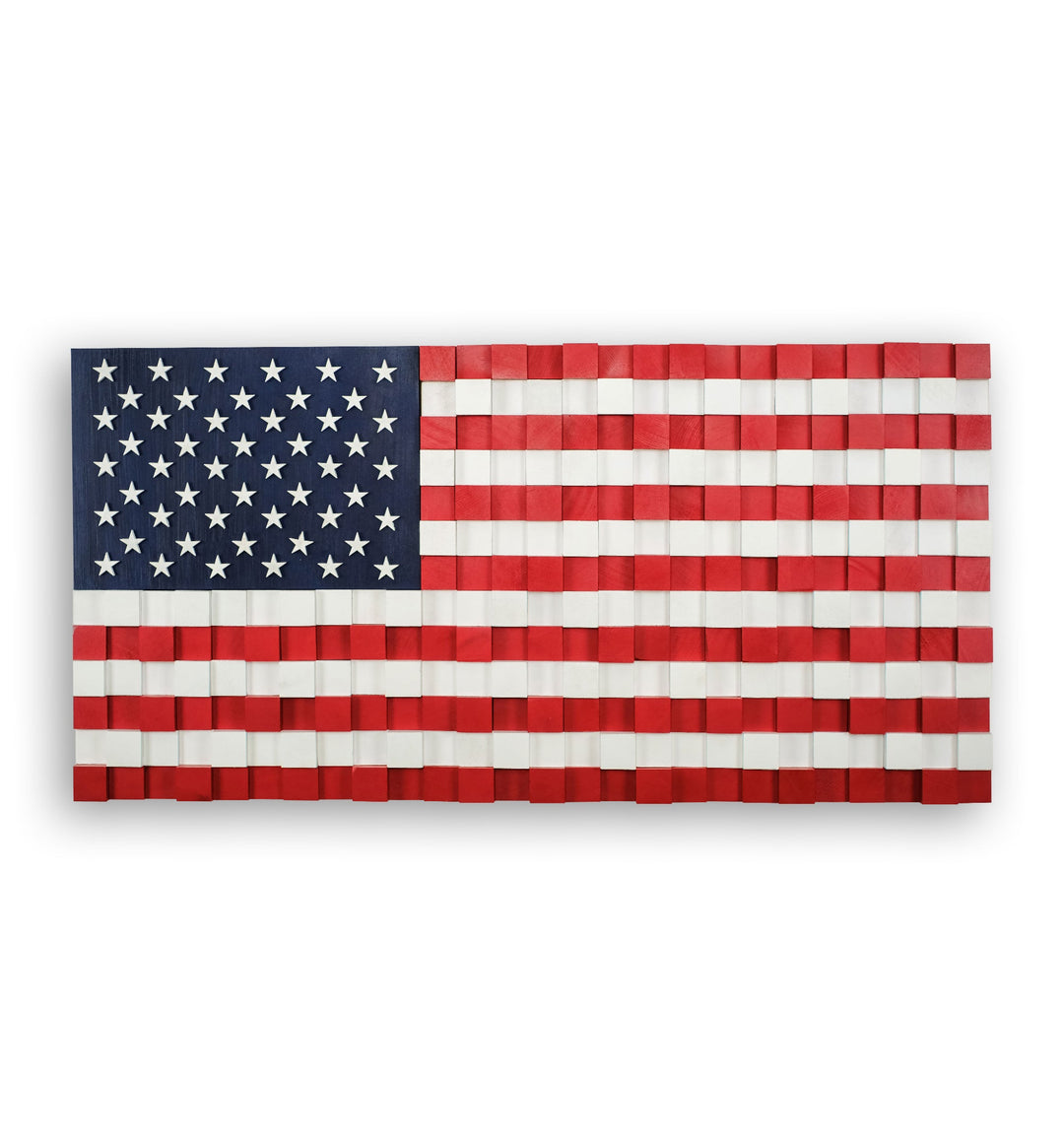 US Flag | Premium Wood Handmade Wall Sculpture - Limited Edition