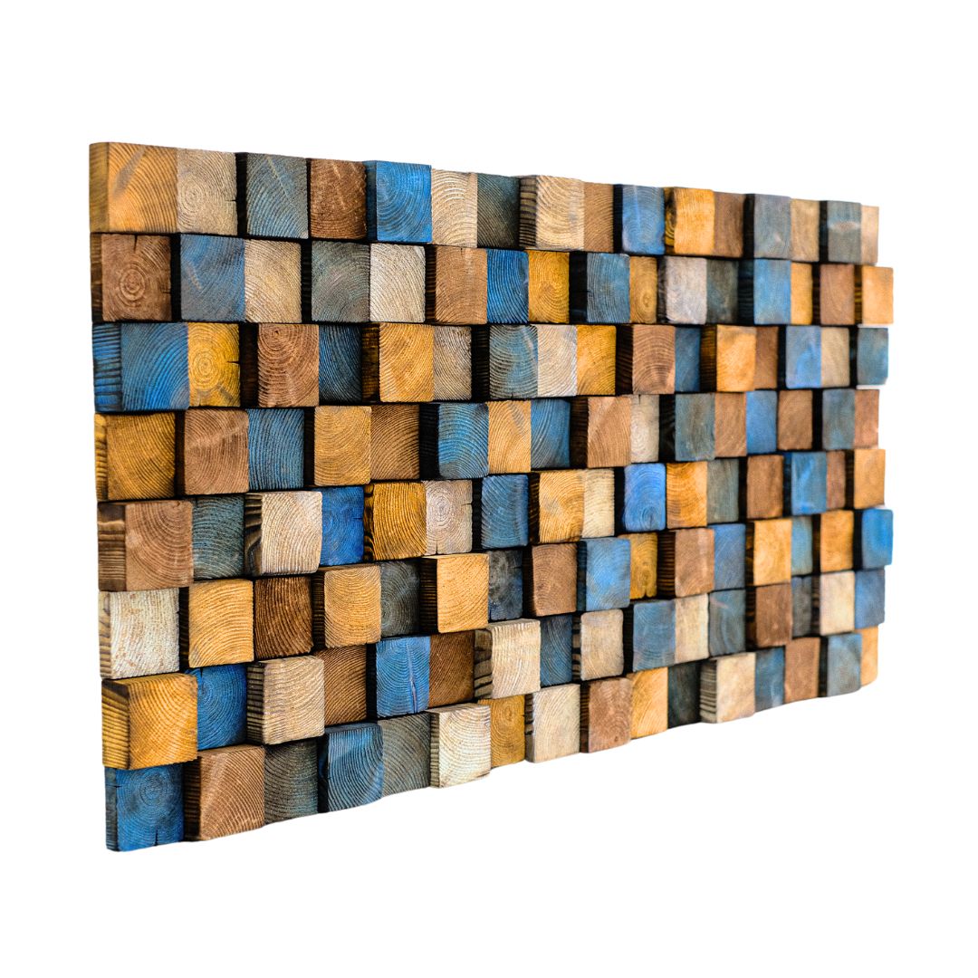 Smoked Colored | Premium Wood Handmade Wall Sculpture