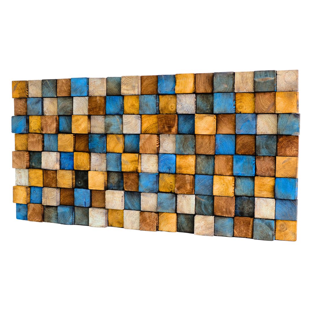 Smoked Colored | Premium Wood Handmade Wall Sculpture