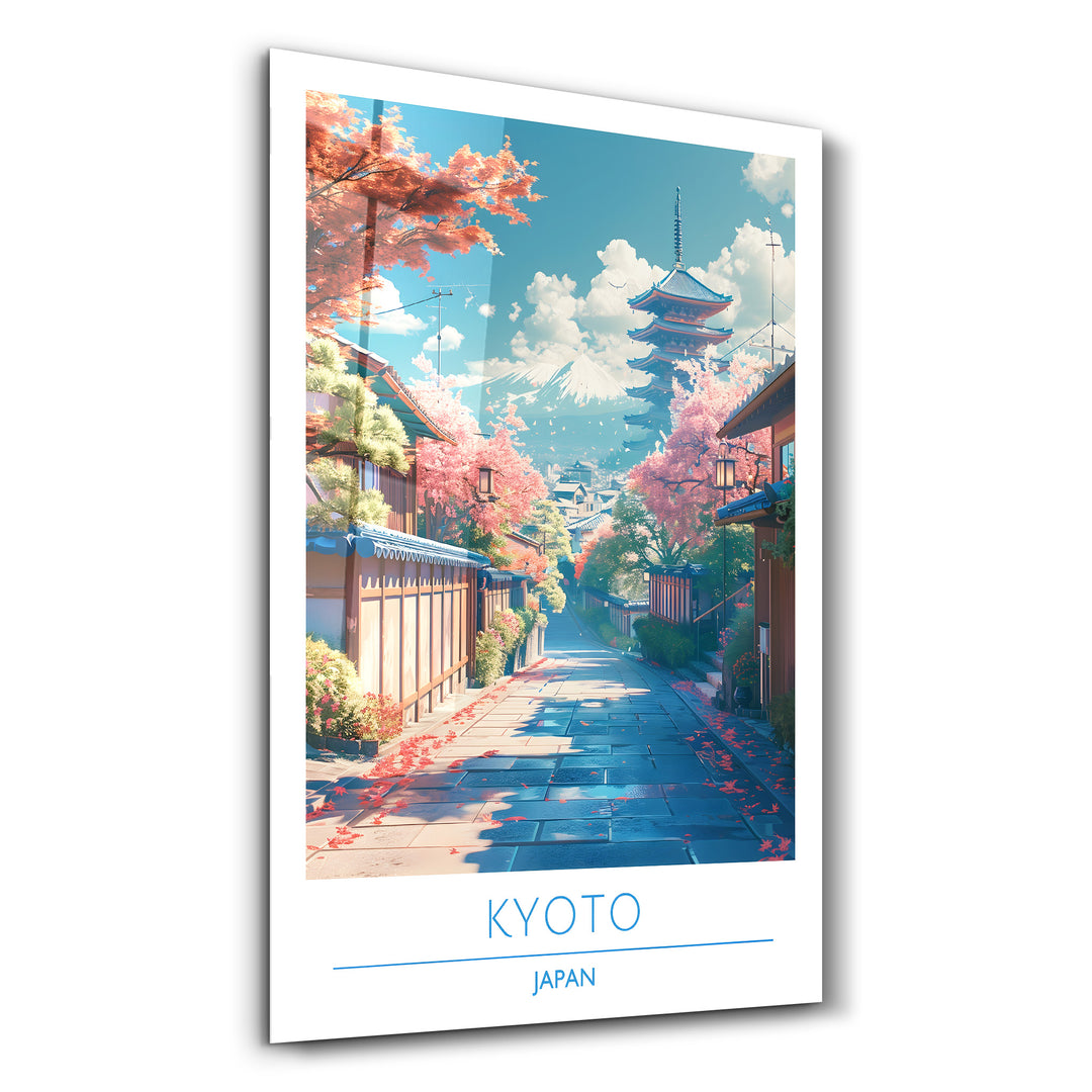 Kyoto Japan-Travel Posters | Glass Wall Art