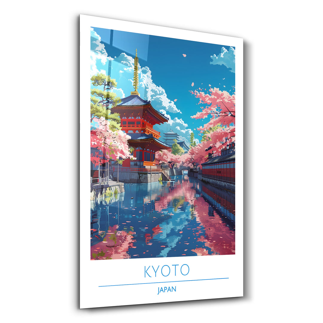 Kyoto Japan-Travel Posters | Glass Wall Art