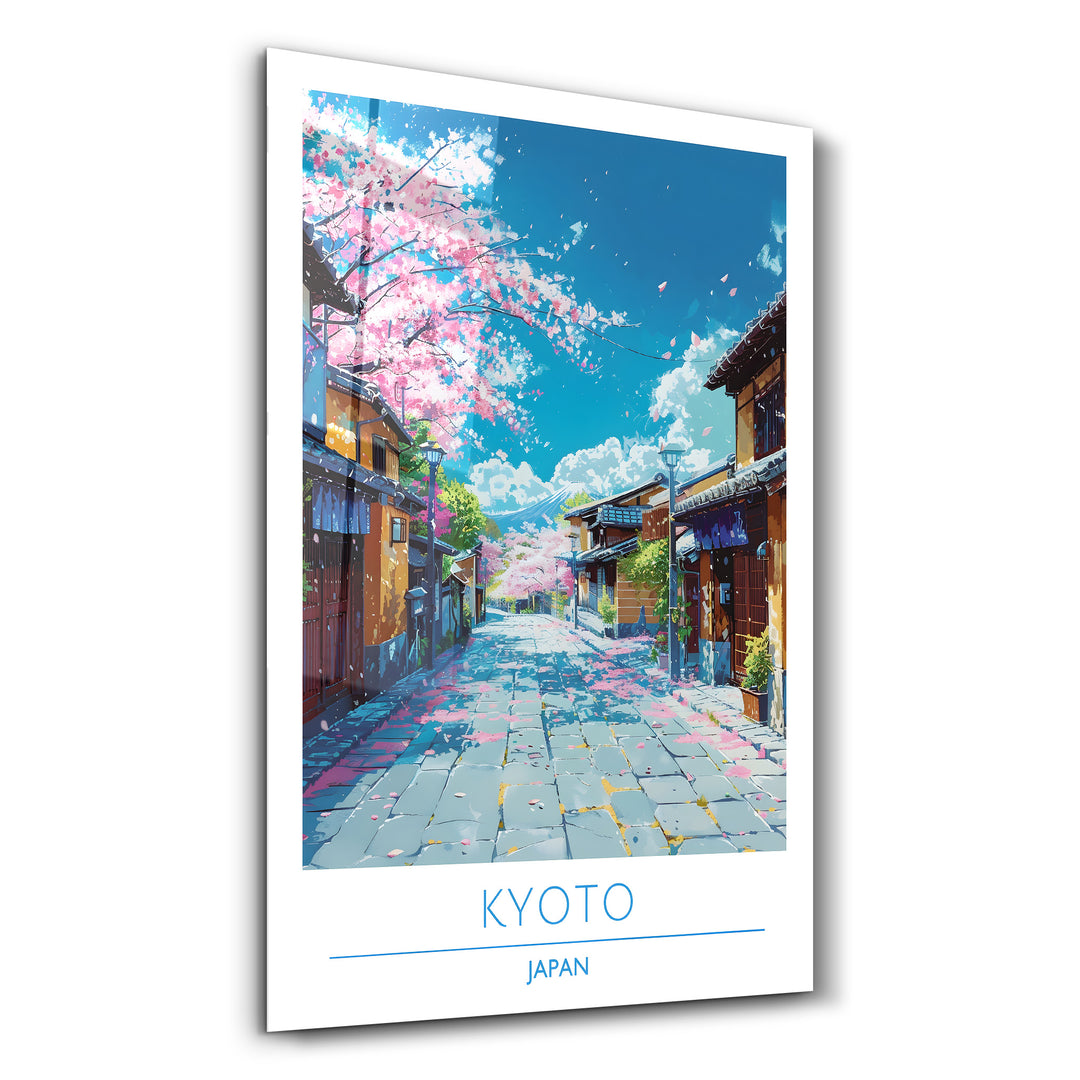 Kyoto Japan-Travel Posters | Glass Wall Art