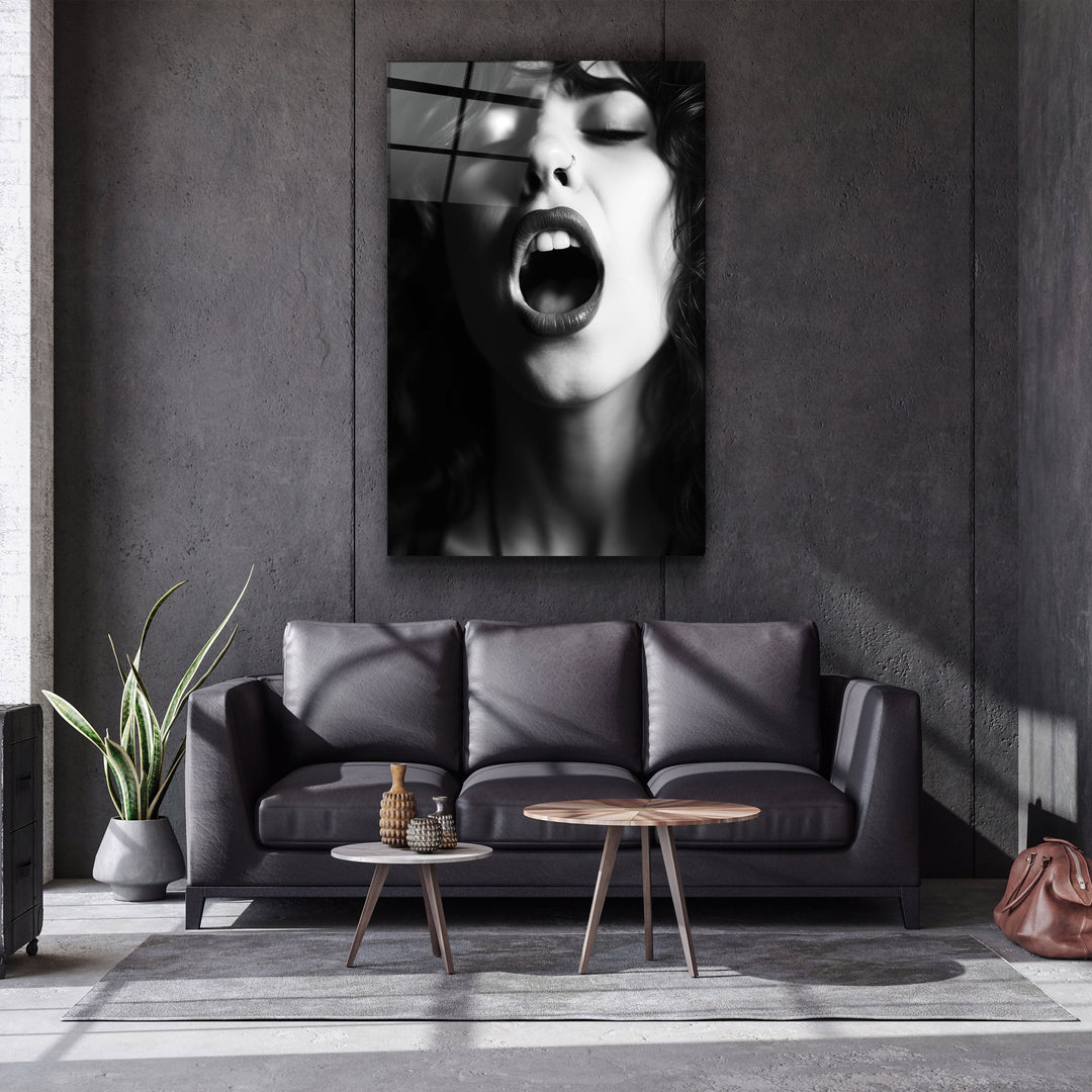 ・"Scream"・Designers Collection Glass Wall Art