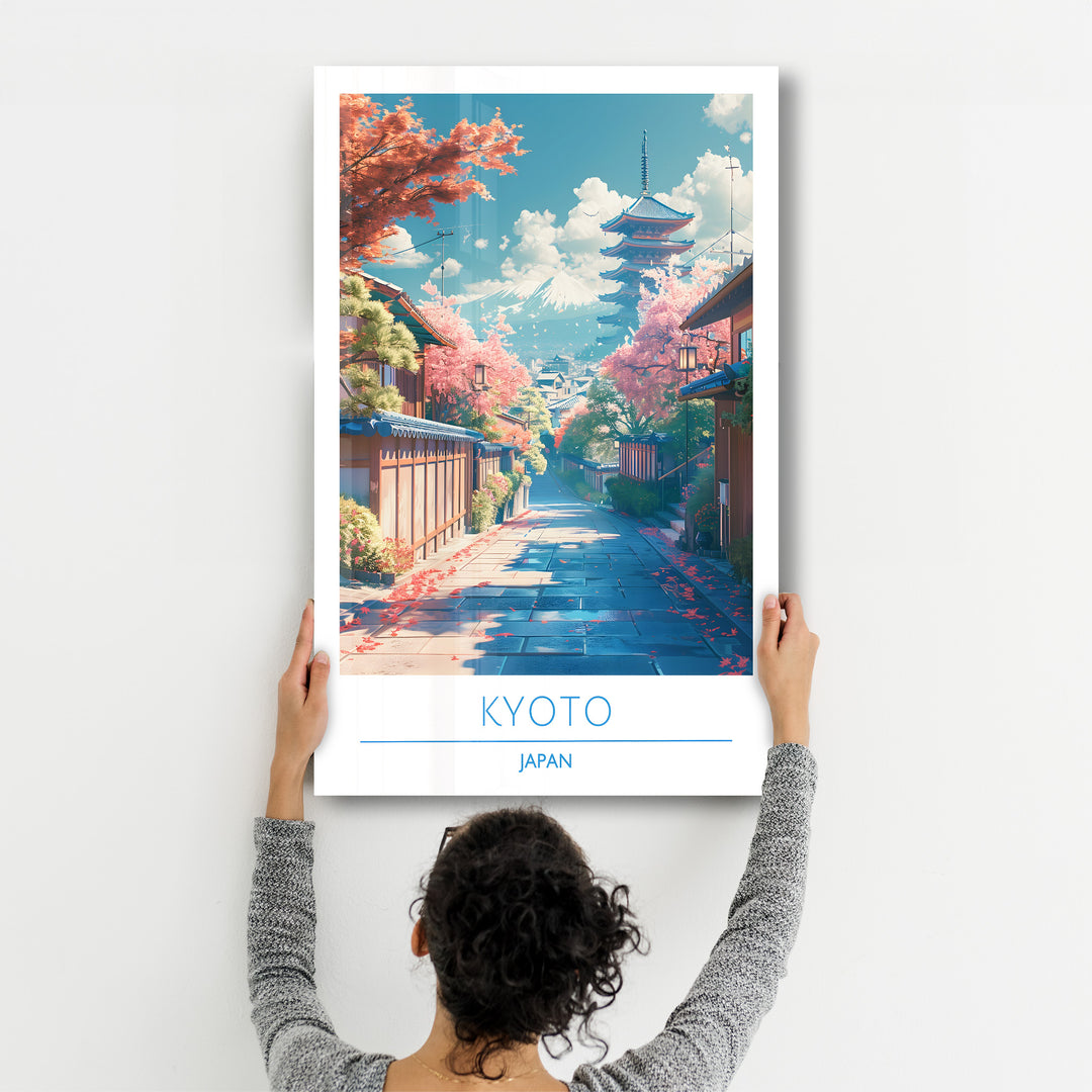 Kyoto Japan-Travel Posters | Glass Wall Art