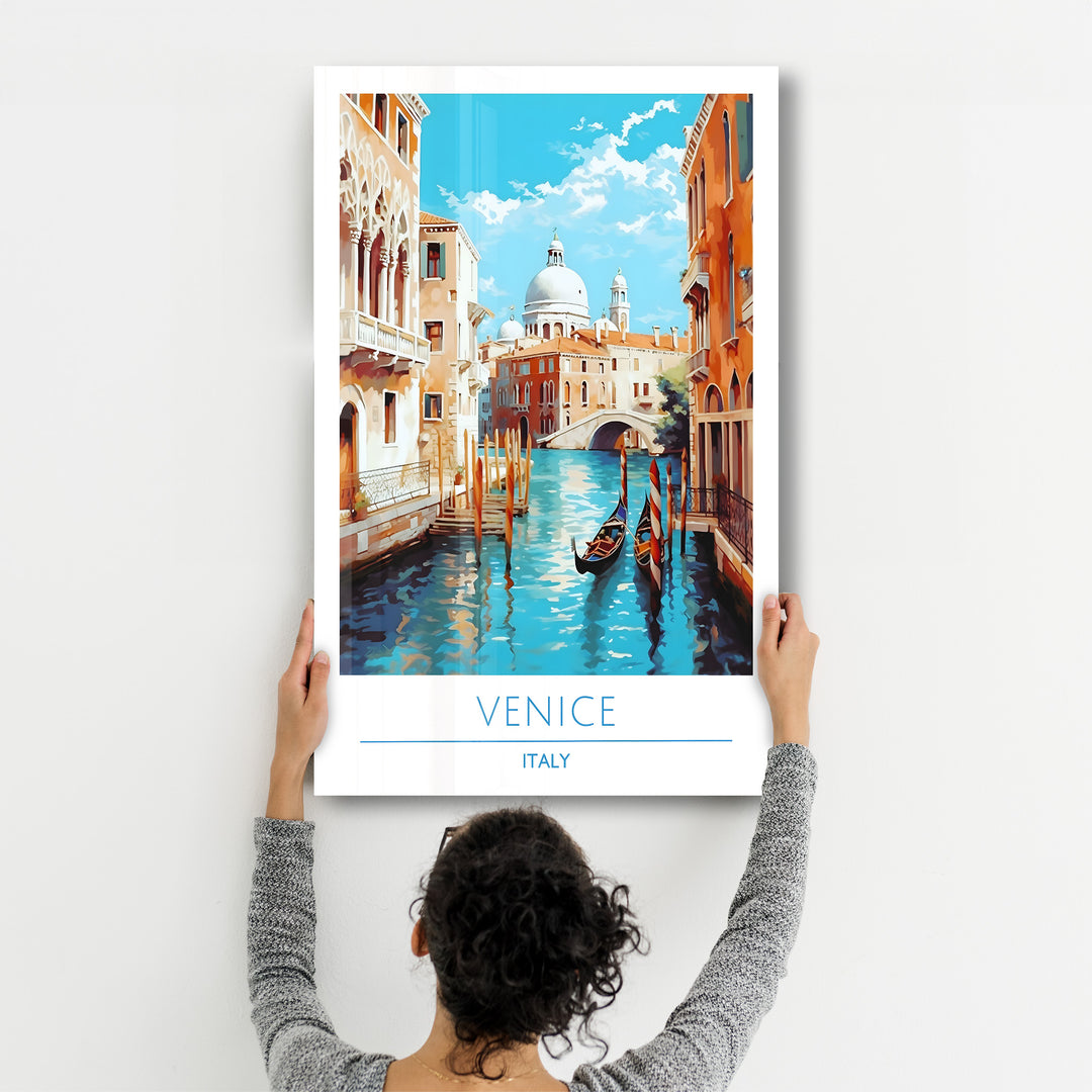 Venice Italy-Travel Posters | Glass Wall Art