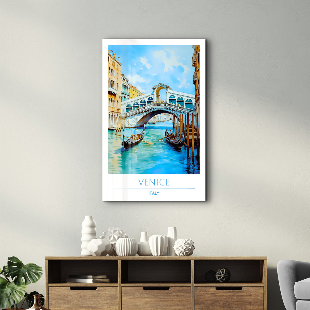 Venice Italy-Travel Posters | Glass Wall Art