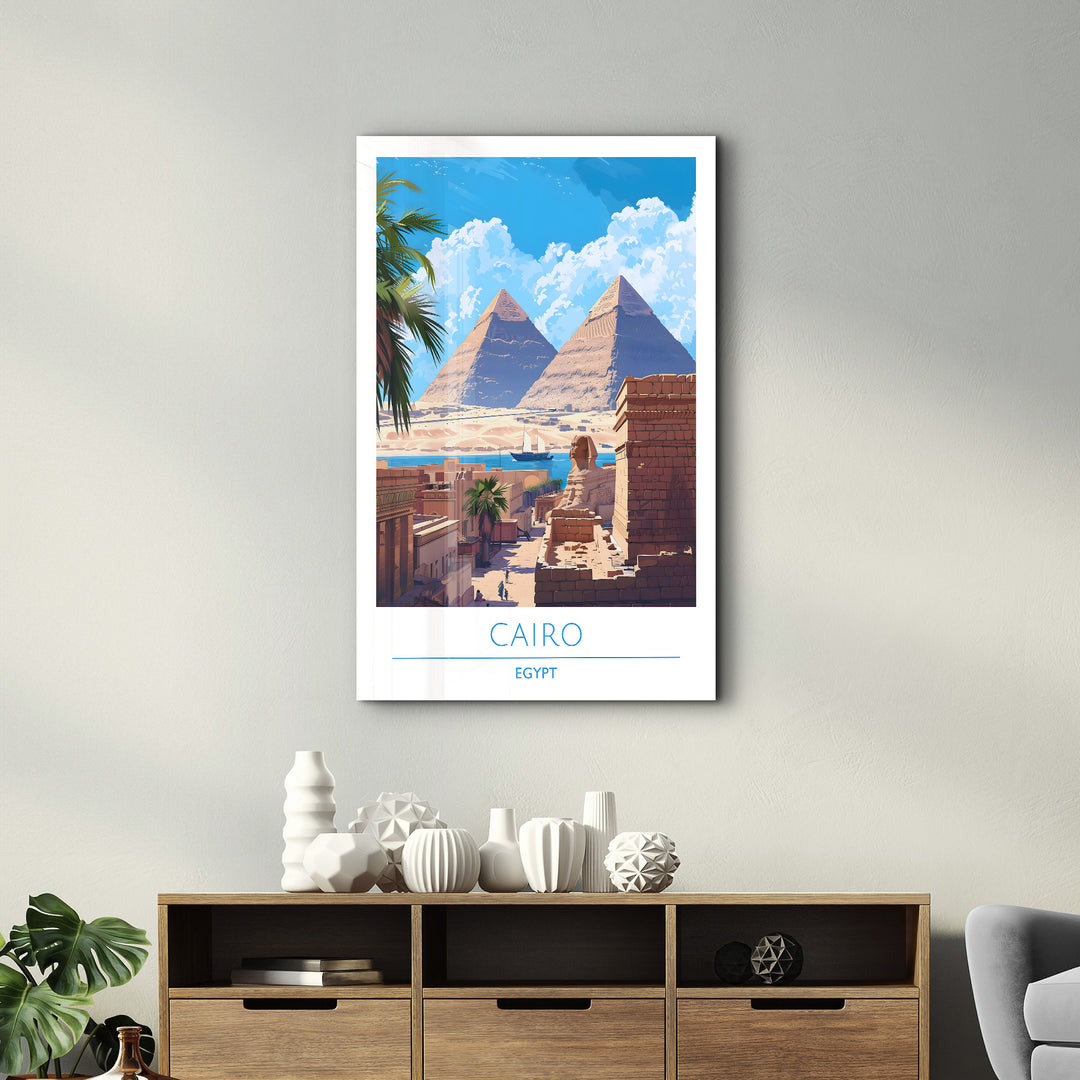 Cario Egypt-Travel Posters | Glass Wall Art