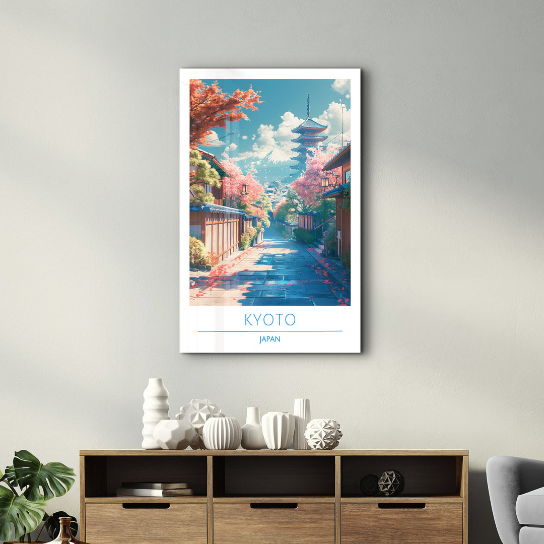 Kyoto Japan-Travel Posters | Glass Wall Art