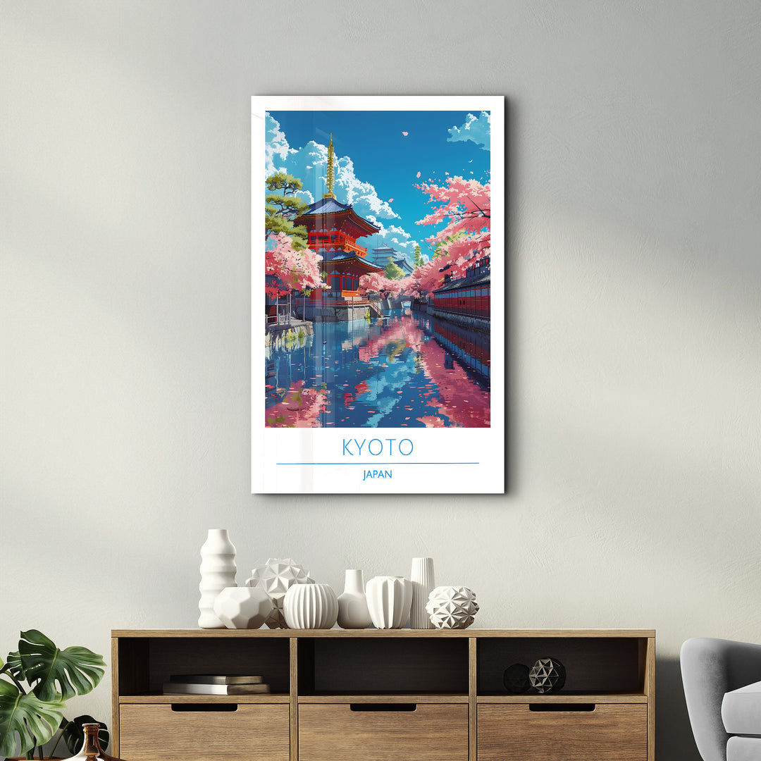 Kyoto Japan-Travel Posters | Glass Wall Art