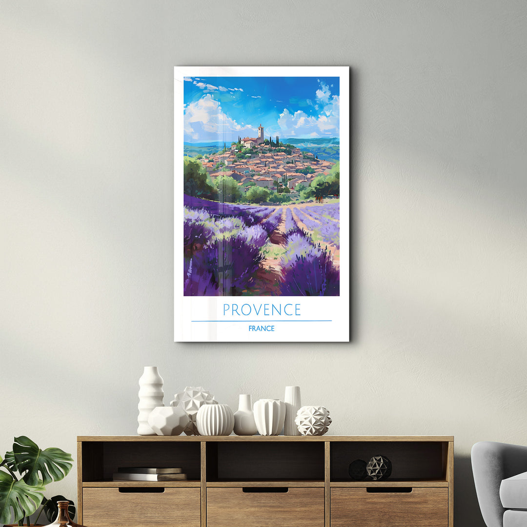 Provence France-Travel Posters | Glass Wall Art