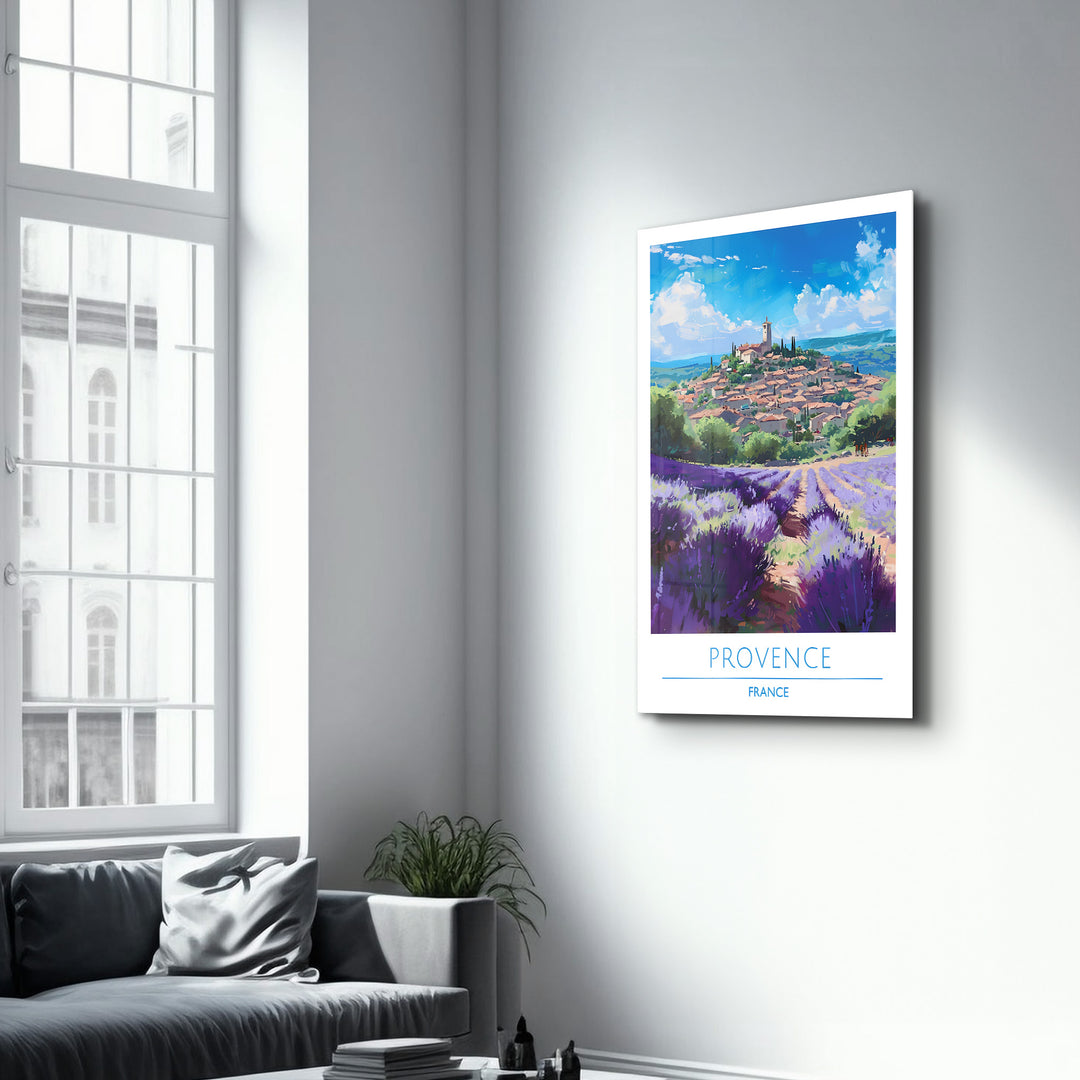 Provence France-Travel Posters | Glass Wall Art