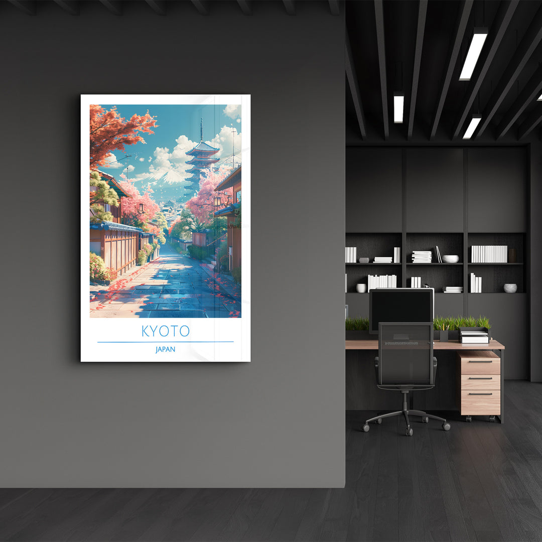 Kyoto Japan-Travel Posters | Glass Wall Art