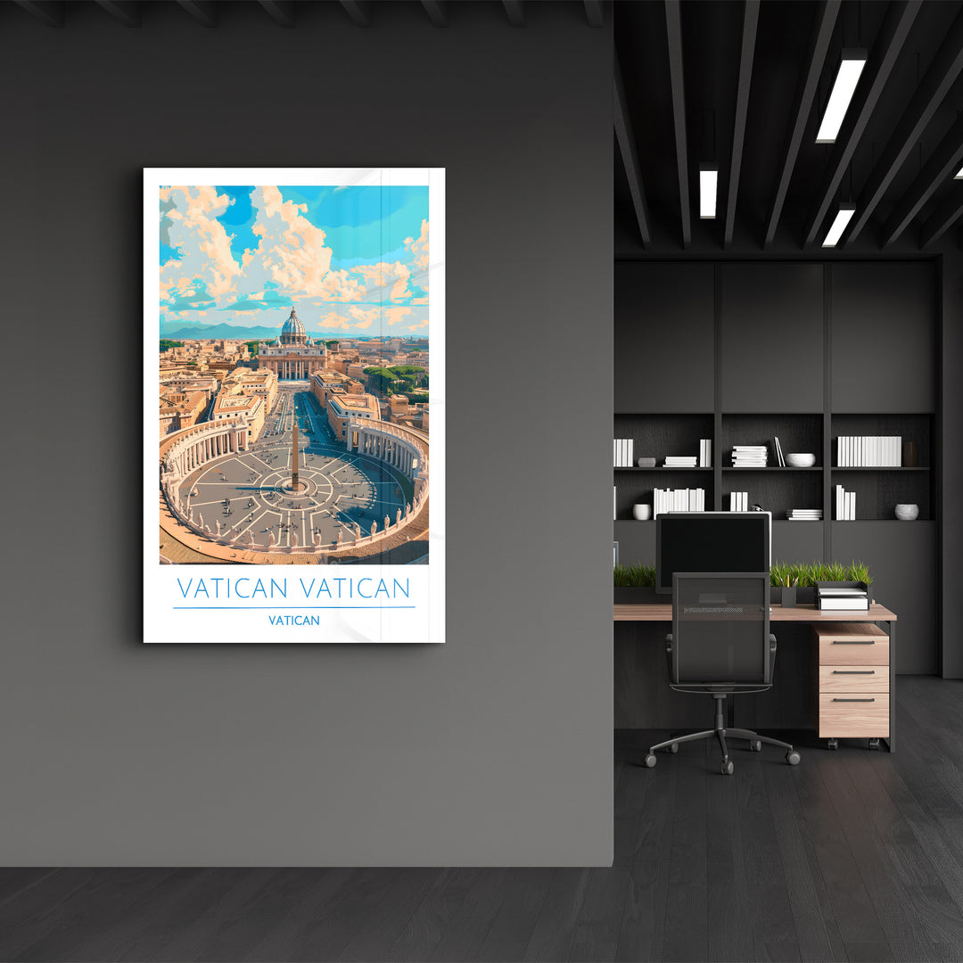 Vatican Vatican-Travel Posters | Glass Wall Art