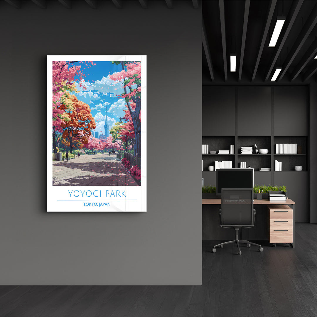 Yoyogi Park-Tokyo Japan-Travel Posters | Glass Wall Art