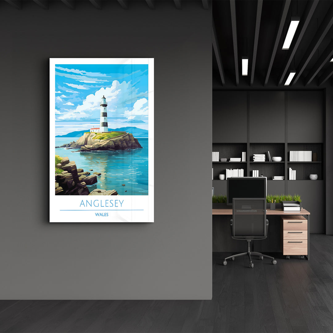 Anglesey Wales-Travel Posters | Glass Wall Art