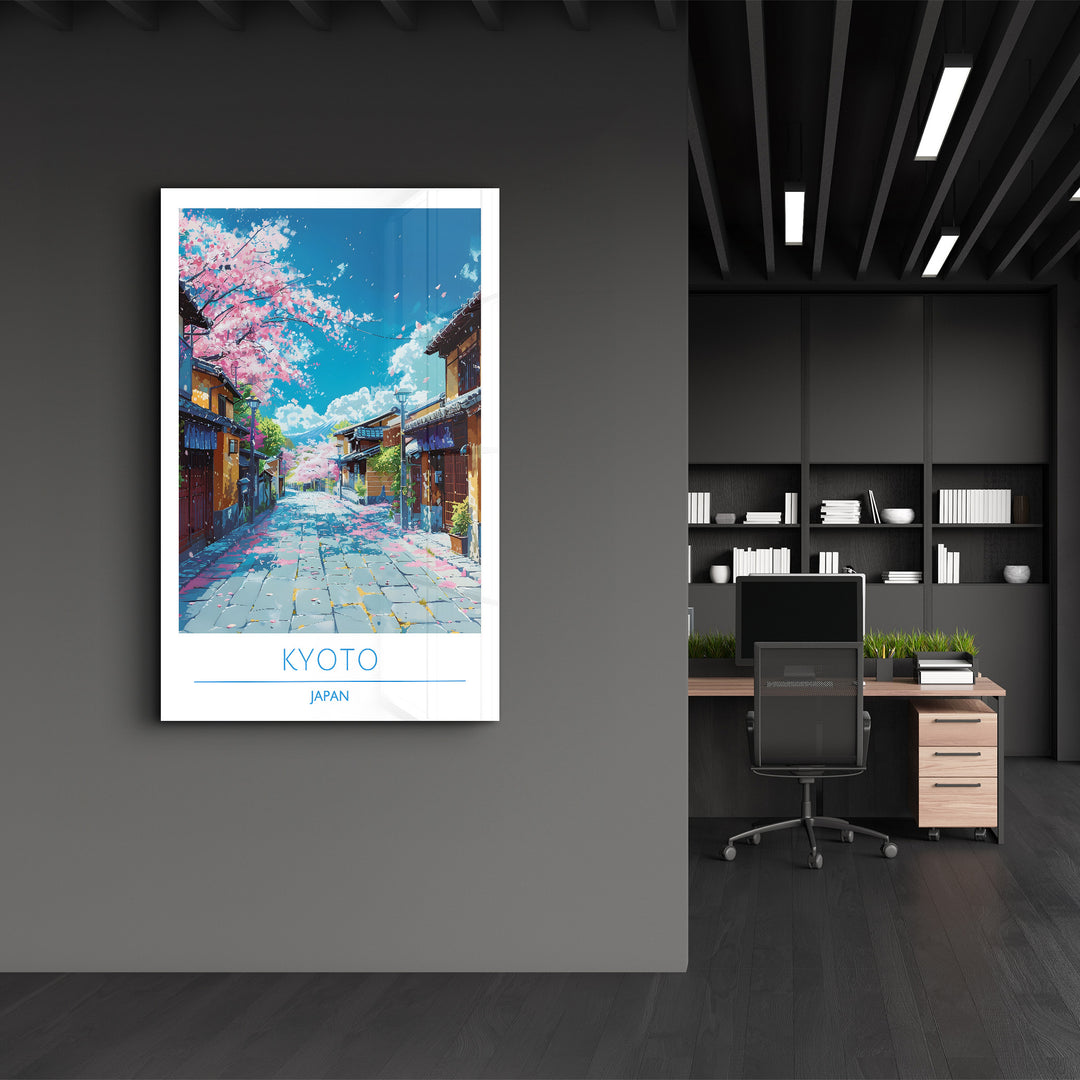 Kyoto Japan-Travel Posters | Glass Wall Art