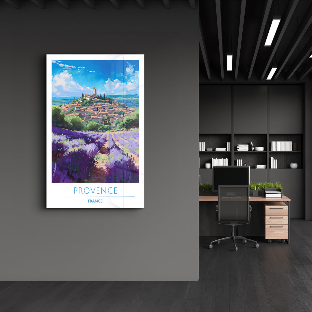 Provence France-Travel Posters | Glass Wall Art