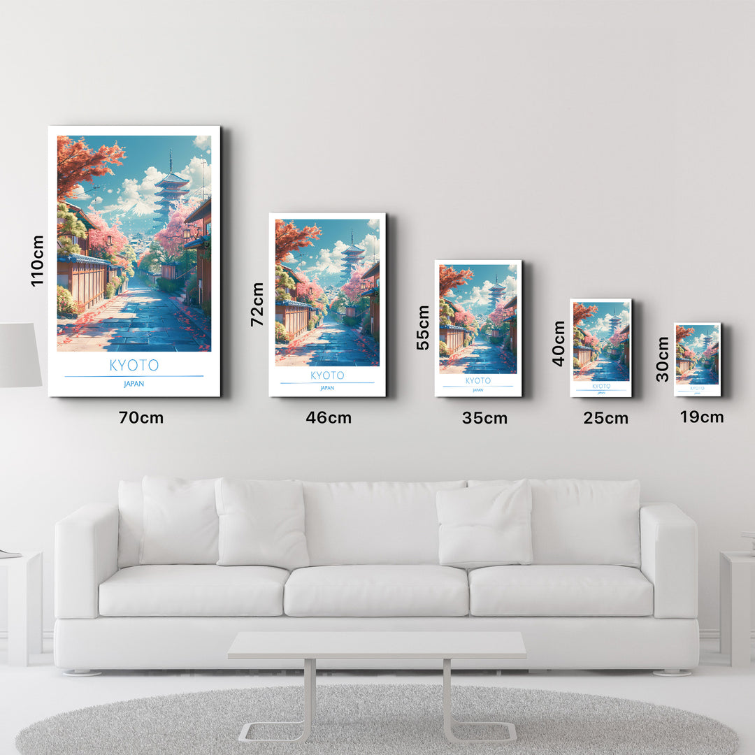 Kyoto Japan-Travel Posters | Glass Wall Art