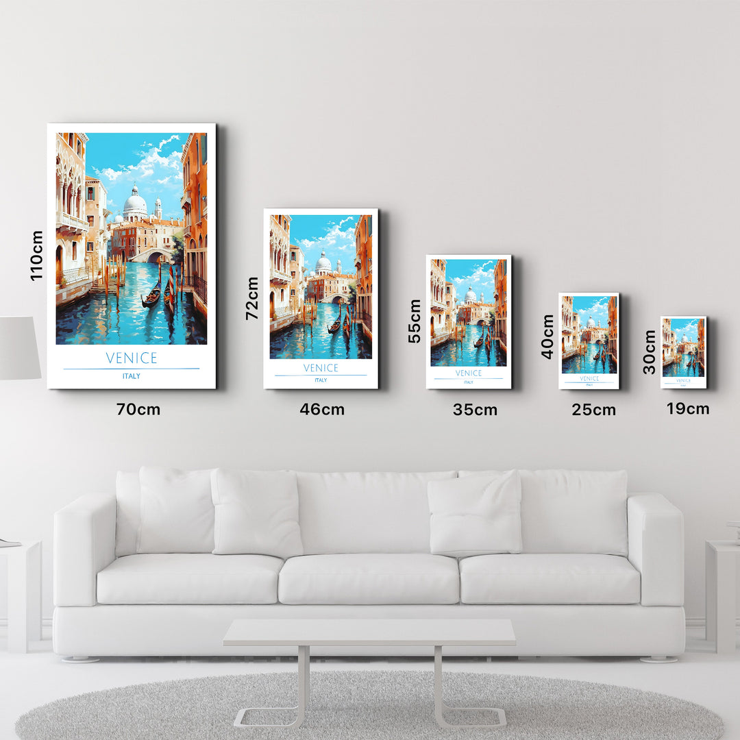 Venice Italy-Travel Posters | Glass Wall Art