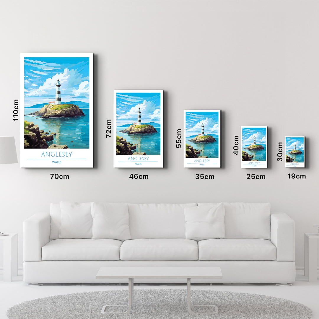 Anglesey Wales-Travel Posters | Glass Wall Art