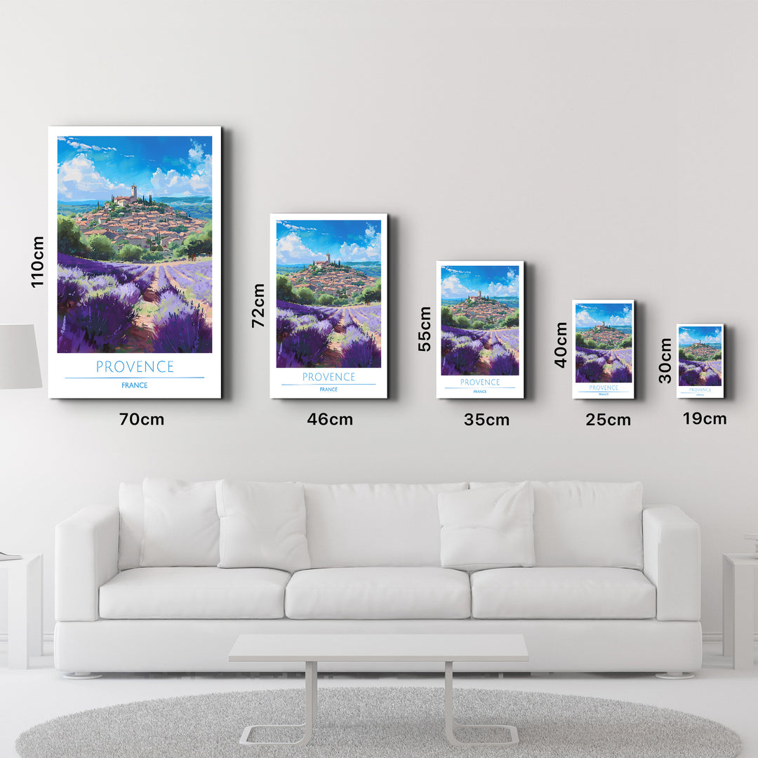 Provence France-Travel Posters | Glass Wall Art