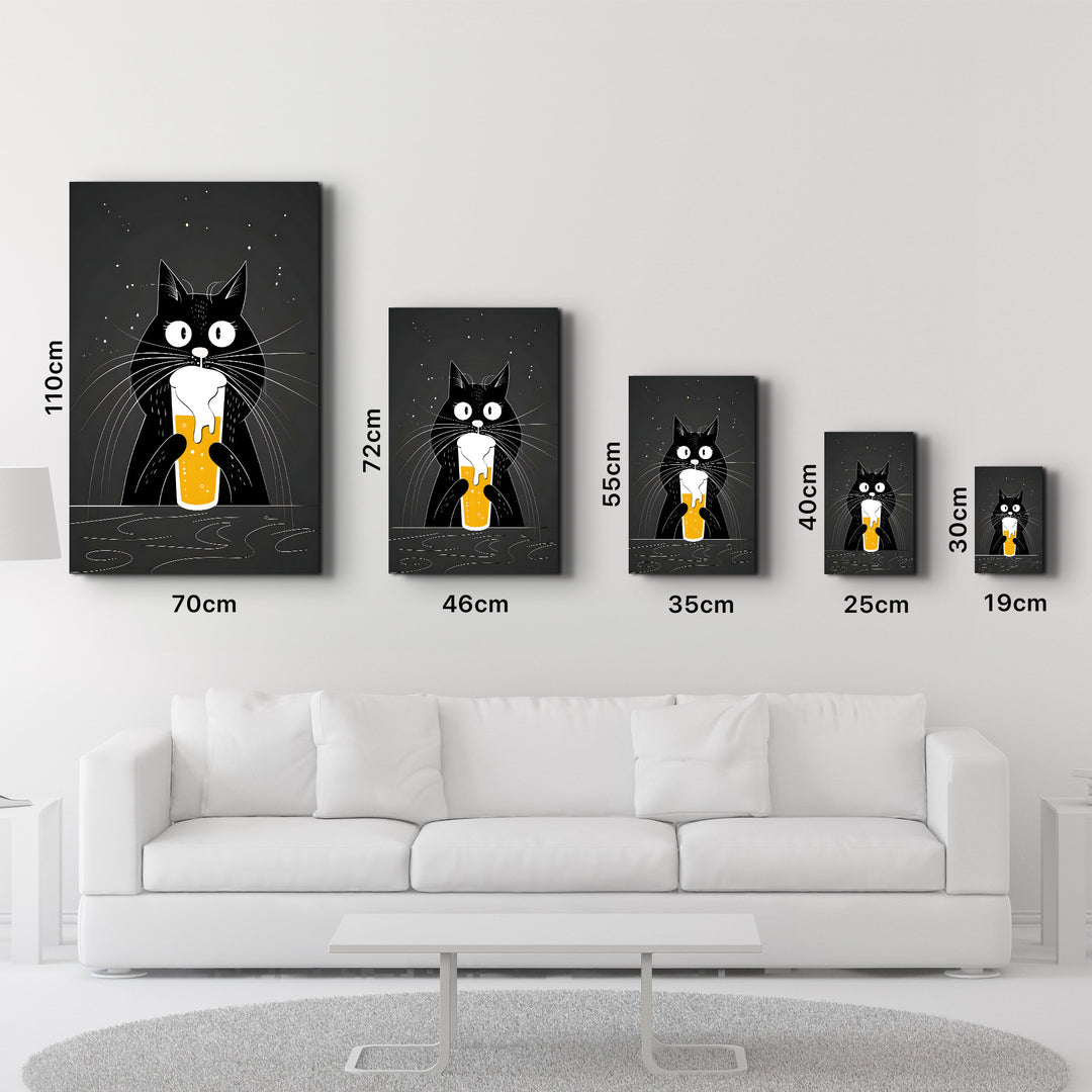 Do you want some beer? - Glass Wall Art