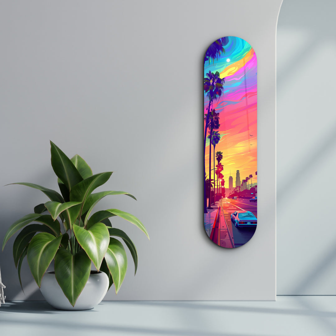 California | Glass Wall Art