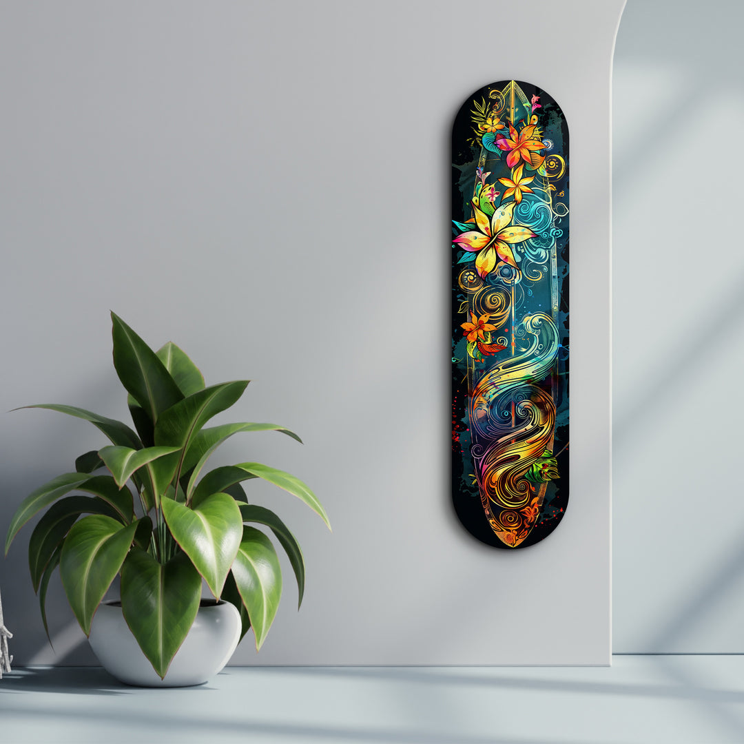 Hawaiian  | Glass Wall Art