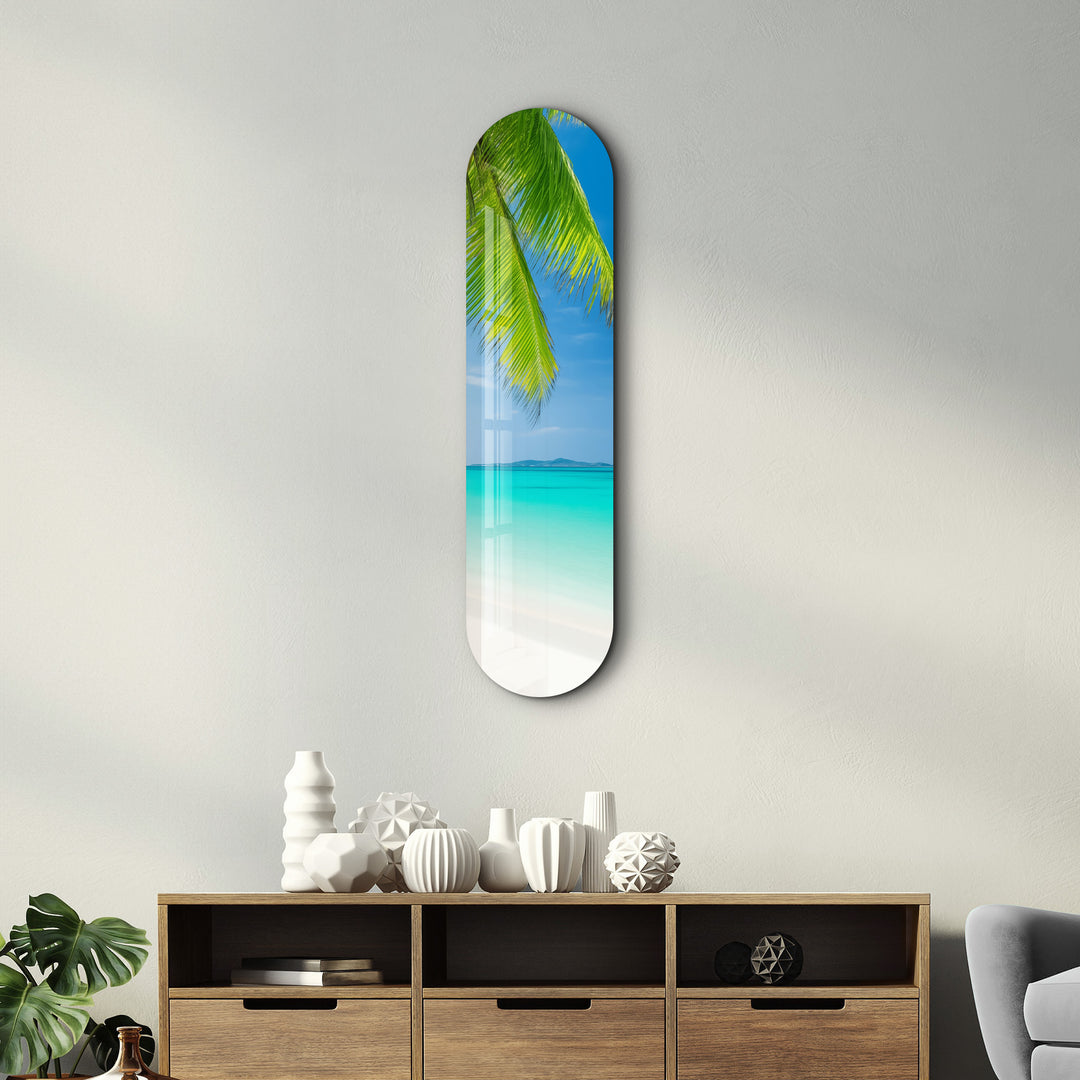 Beach | Glass Wall Art