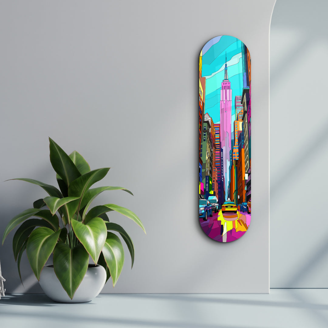 New York | Glass Wall Art