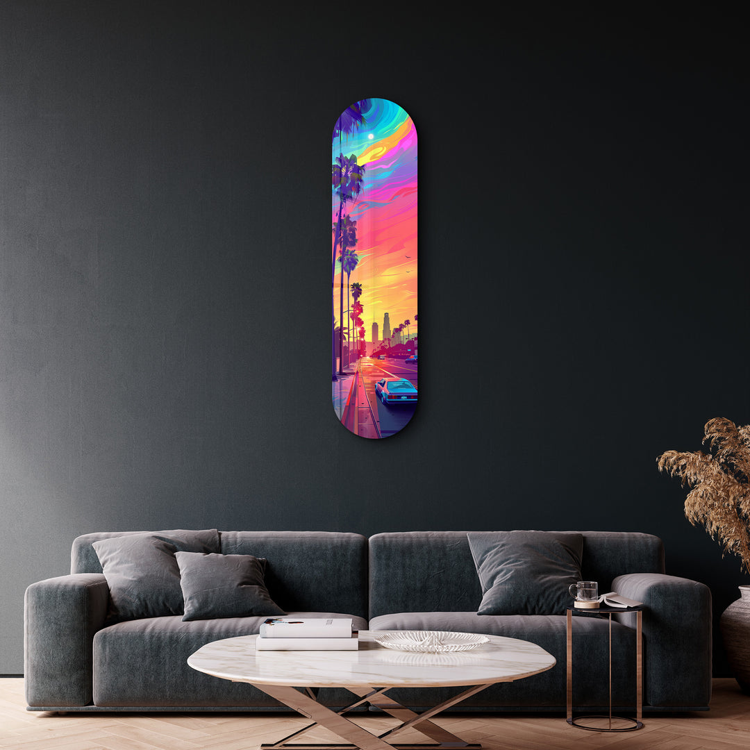 California | Glass Wall Art