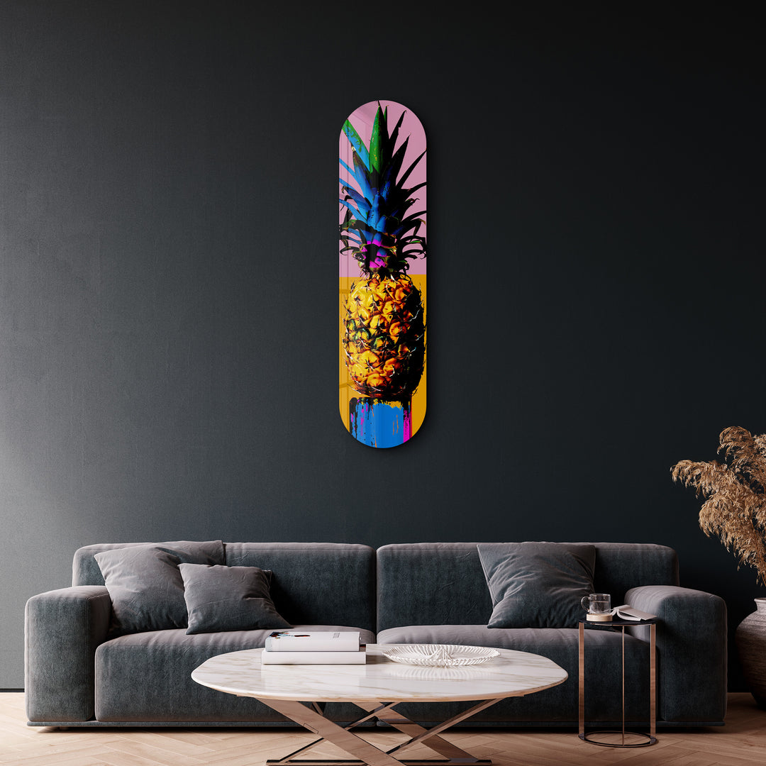 Ananas | Glass Wall Art