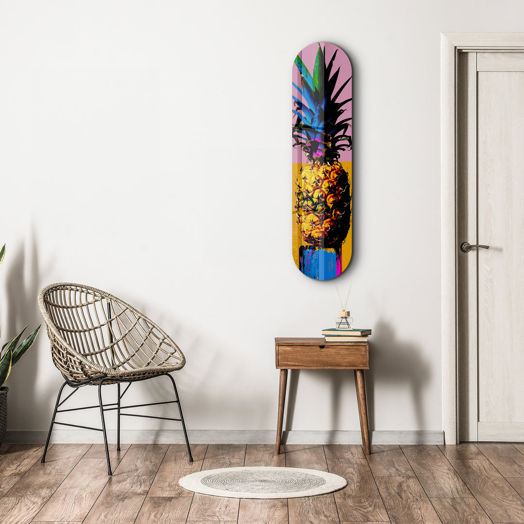 Ananas | Glass Wall Art