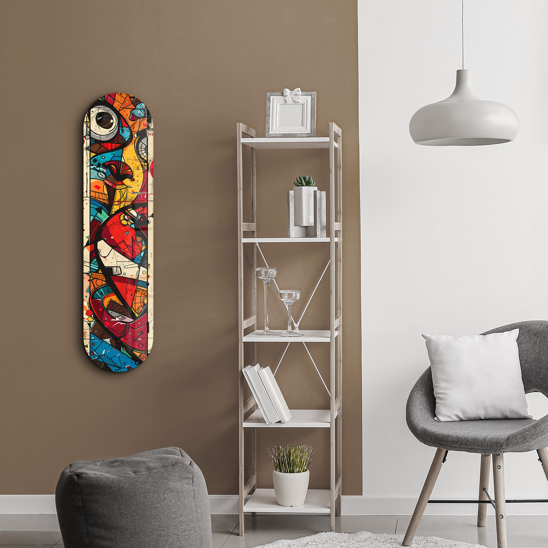 Who is there? | Glass Wall Art
