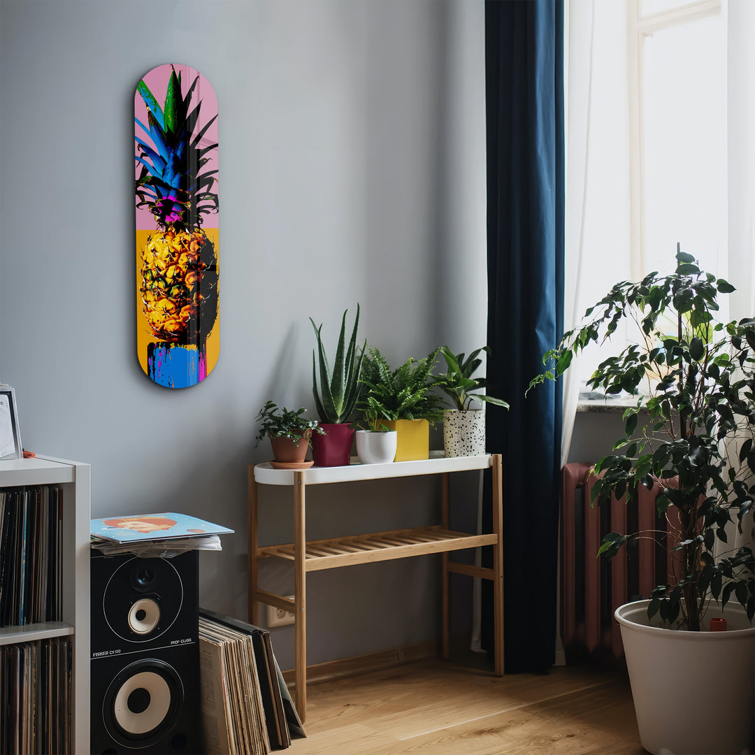 Ananas | Glass Wall Art