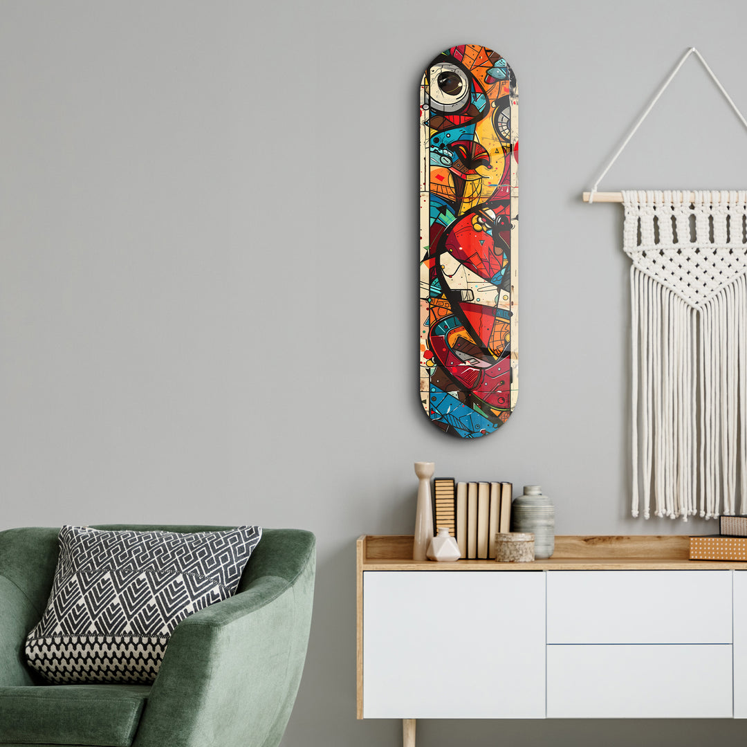 Who is there? | Glass Wall Art