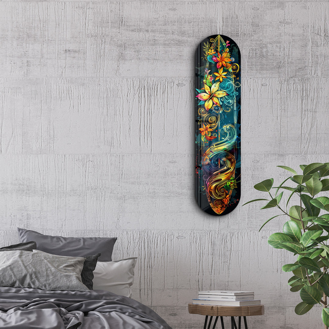 Hawaiian  | Glass Wall Art