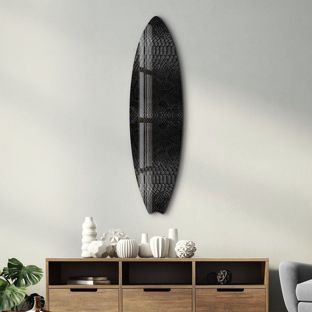 Viper Vibes | Surfboard Glass Wall Art