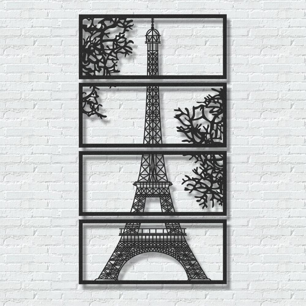 ・"Eiffel Tower"・Premium Metal Wall Art - Limited Edition | Artdesigna Glass Printing Wall Arts.