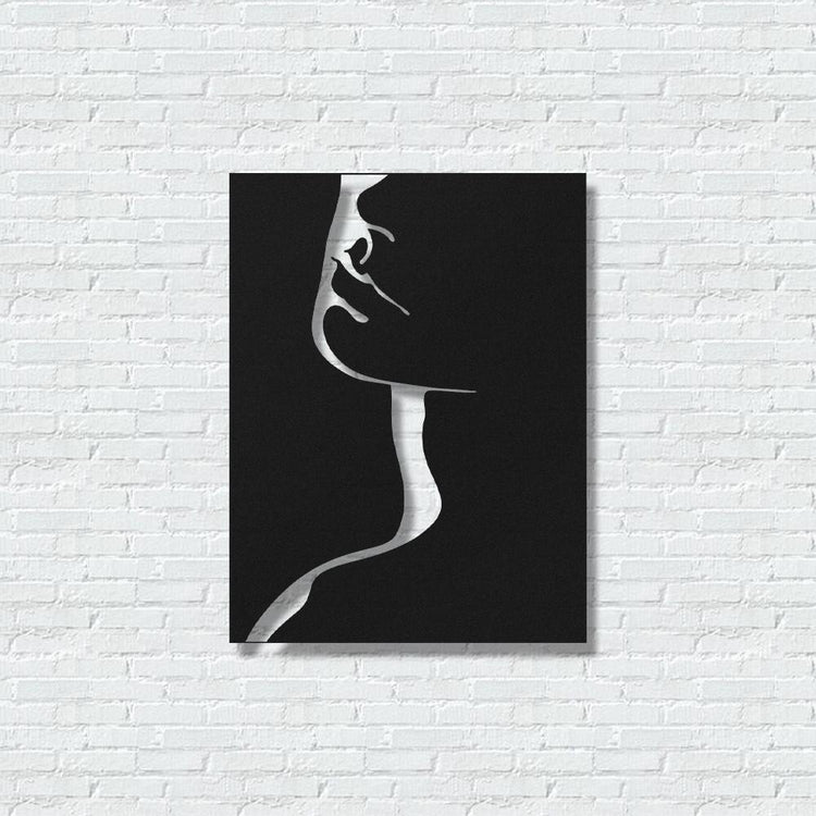 ・"Woman Face"・Premium Metal Wall Art - Limited Edition | Artdesigna Glass Printing Wall Arts.