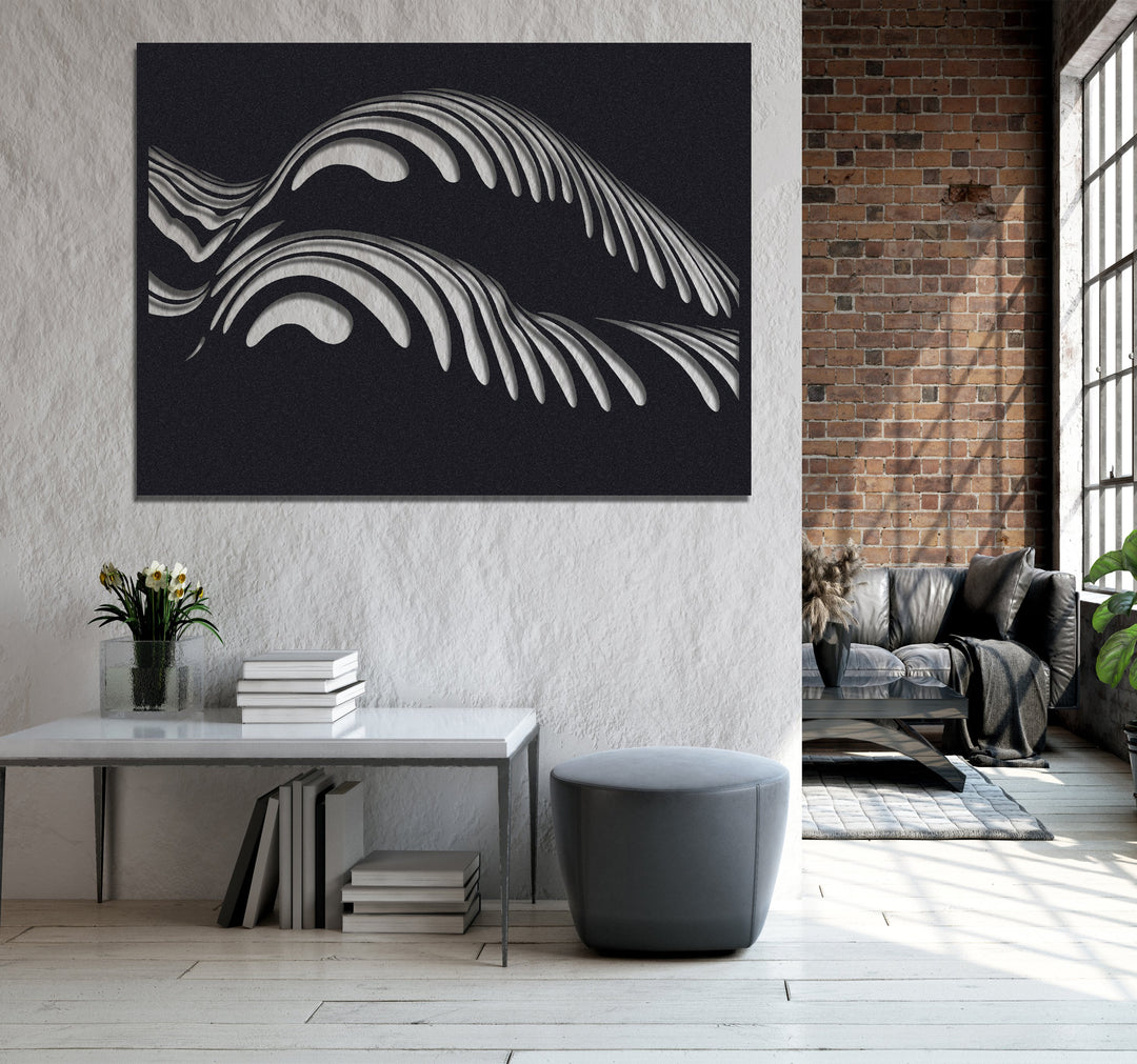 ・"Body Lines X"・Premium Metal Wall Art - Limited Edition | Artdesigna Glass Printing Wall Arts.