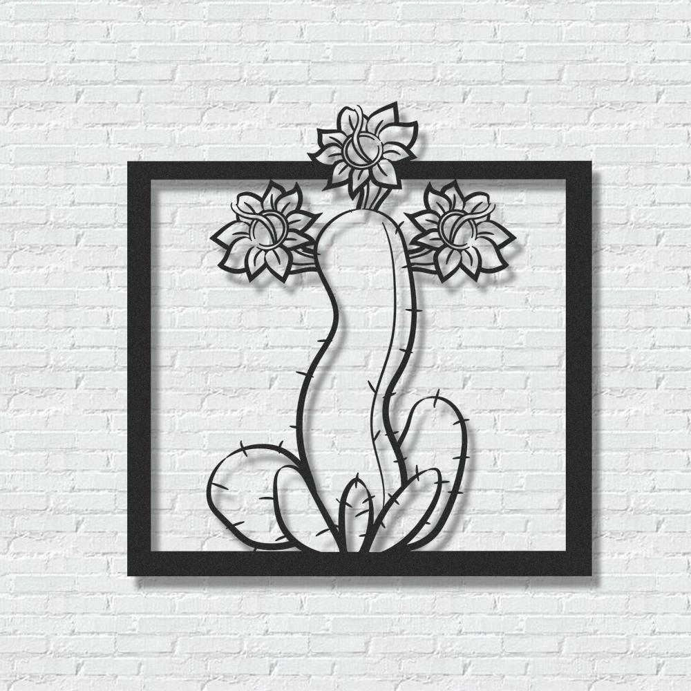 ・"Cactus"・Premium Metal Wall Art - Limited Edition | Artdesigna Glass Printing Wall Arts.