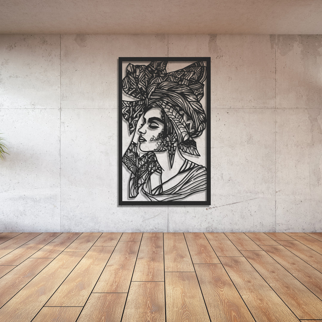 ・"Cuban Woman"・Premium Metal Wall Art - Limited Edition | Artdesigna Glass Printing Wall Arts.