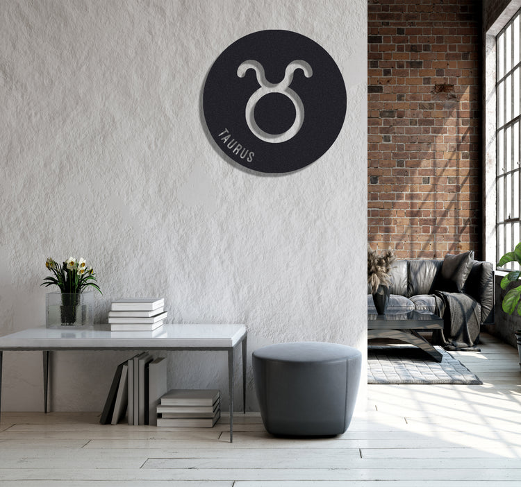 ・"Zodiac Symbols"・Premium Metal Wall Art - Limited Edition | Artdesigna Glass Printing Wall Arts.